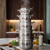 Kitchen Care-Cookware (2-6) 10 Pcs Cooking Set