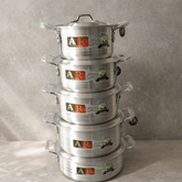AR cookware Super Jadeed 10 pcs set