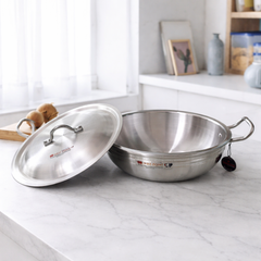 WESTPOINT Jumbo Cooking WOK (8 Pcs) - Aluminum Cookware