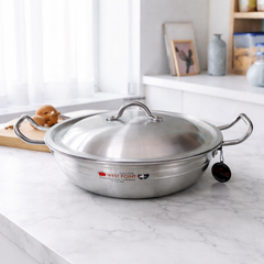 WESTPOINT Jumbo Cooking WOK (8 Pcs) - Aluminum Cookware