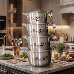 Kitchen Care-Cookware (2-6) 10 Pcs Cooking Set