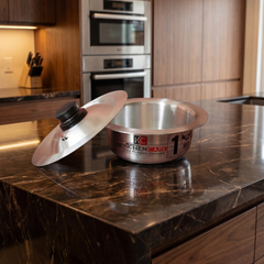 Kitchen Care Salwano cookware (1-6) 12 Pieces Aluminum Set